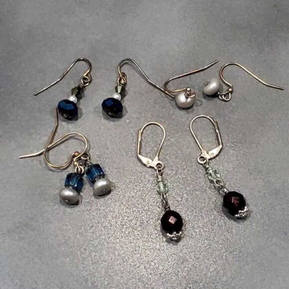 Handmade beaded earrings